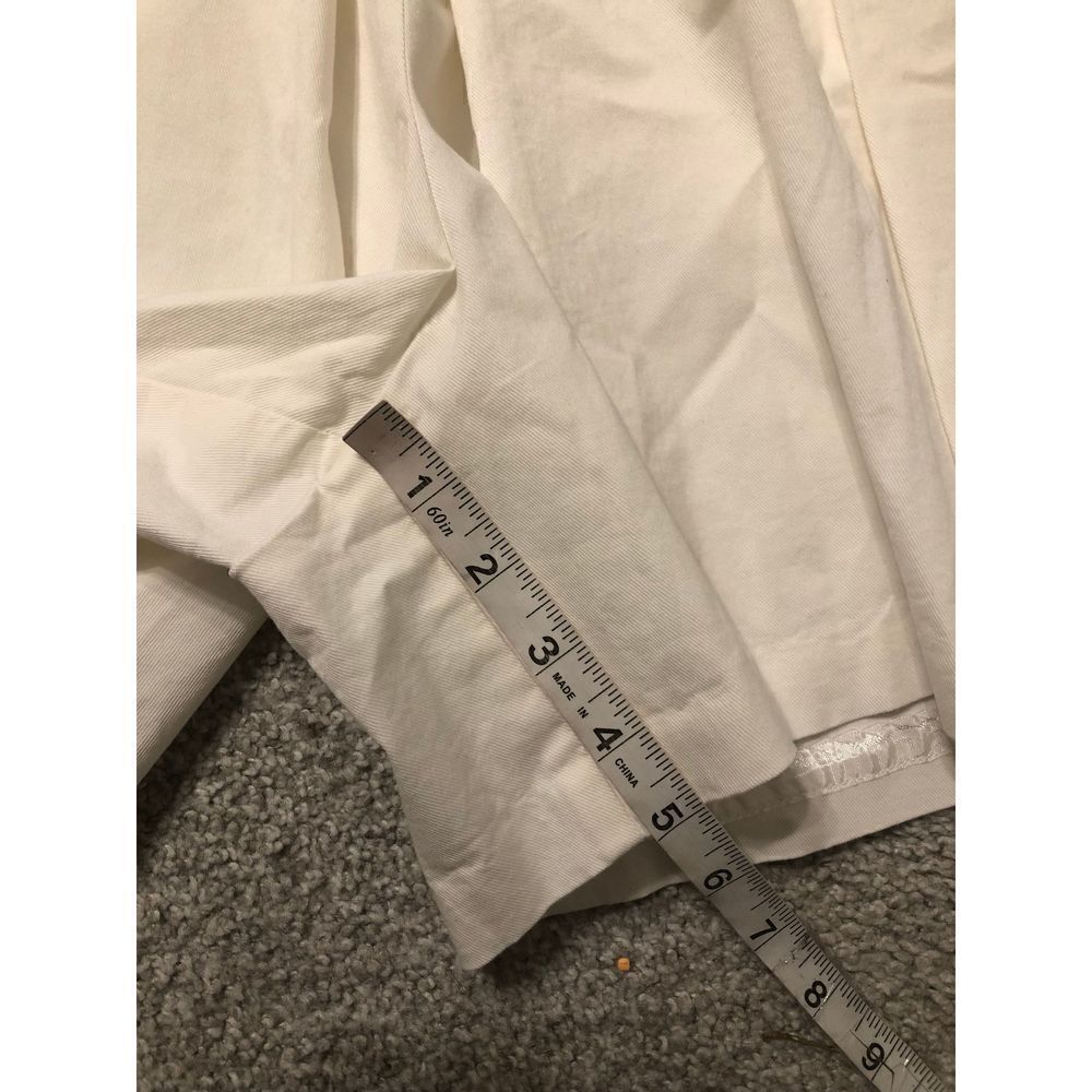 Brand New Anthropologie Maeve White Pleated Front Tennis Mini Skort Size 10 - Picture 13 of 13